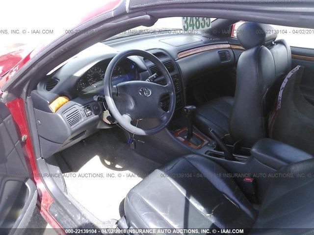 2T1FF28P12C578333 - 2002 TOYOTA CAMRY SOLARA SE/SLE 红色 照片 5