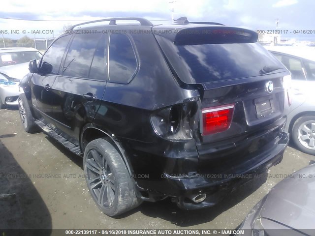 5UXZW0C58D0B94233 - 2013 BMW X5 XDRIVE35D BLACK photo 3