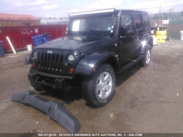 1J4GA59179L729316 - 2009 JEEP WRANGLER UNLIMITE SAHARA BLACK photo 6