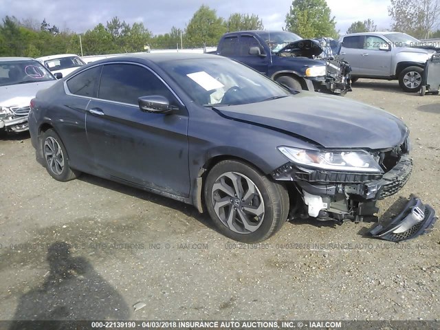 1HGCT1B37GA013268 - 2016 HONDA Accord LX-S GRAY photo 1