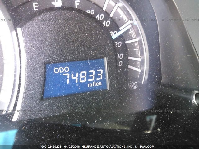 4T1BF1FK3DU274101 - 2013 TOYOTA CAMRY L/SE/LE/XLE SILVER photo 7