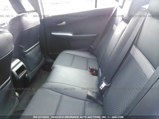 4T1BF1FK3DU274101 - 2013 TOYOTA CAMRY L/SE/LE/XLE SILVER photo 8