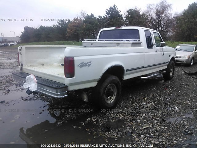 1FTHX26FXVEB81950 - 1997 FORD F250 WHITE photo 4