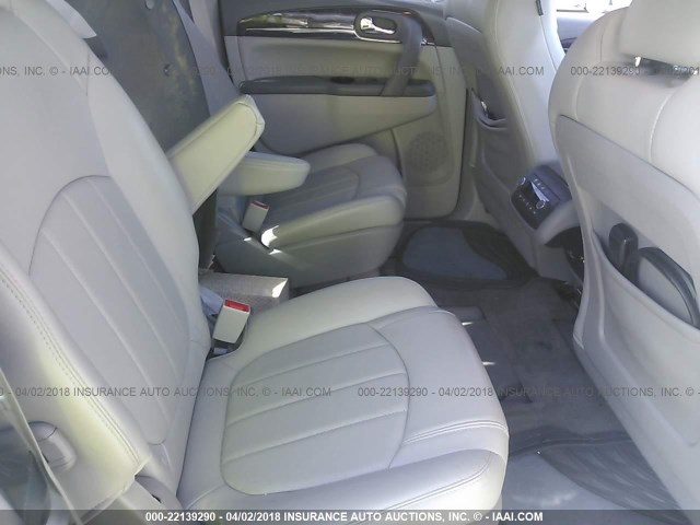 5GAKRCKD0FJ139081 - 2015 BUICK ENCLAVE WHITE photo 8