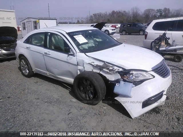 1C3CCBBB9DN525201 - 2013 CHRYSLER 200 TOURING WHITE photo 1