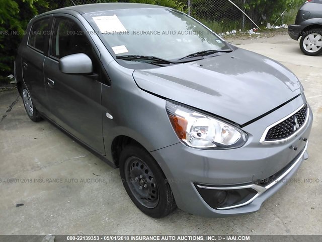 ML32A3HJ1HH018852 - 2017 MITSUBISHI MIRAGE ES GRAY photo 1