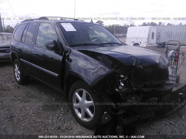 1GKDT13S972150350 - 2007 GMC ENVOY BLACK photo 1