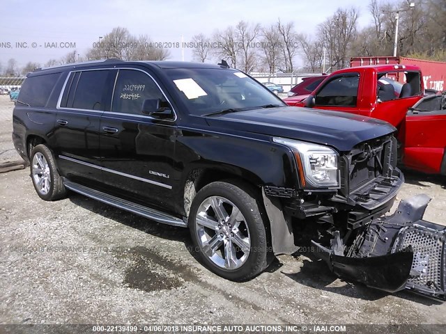 1GKS2HKJ0GR177665 - 2016 GMC YUKON XL DENALI BLACK photo 1