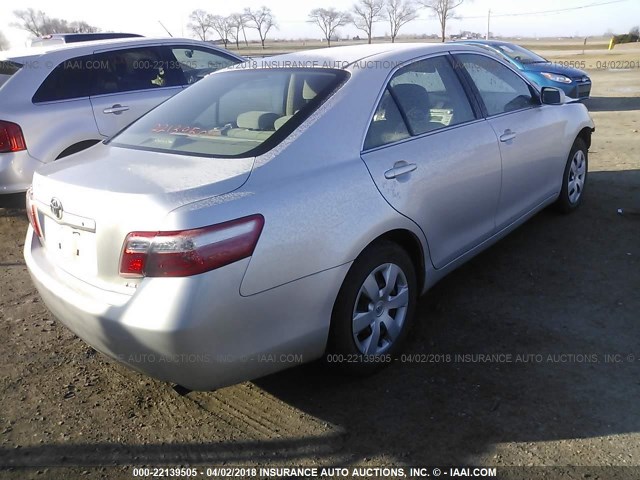 4T1BE46K29U317550 - 2009 TOYOTA CAMRY SE/LE/XLE 银色 照片 4