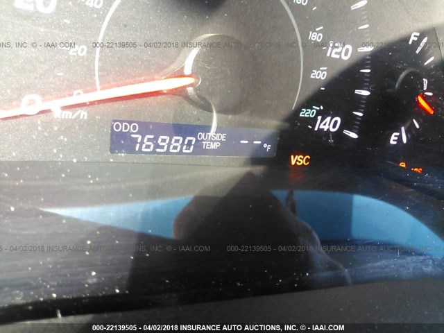 4T1BE46K29U317550 - 2009 TOYOTA CAMRY SE/LE/XLE 银色 照片 7