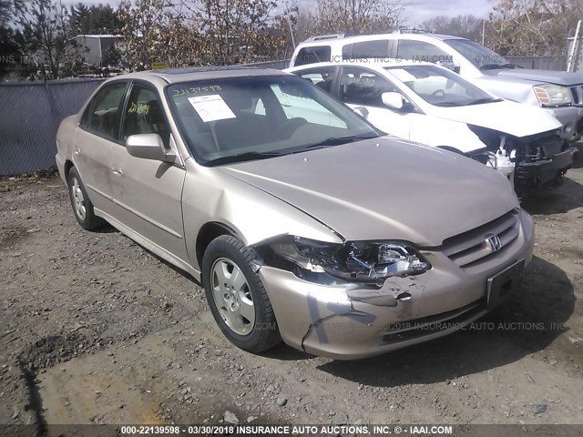 1HGCG16552A063692 - 2002 HONDA ACCORD EX GOLD photo 1