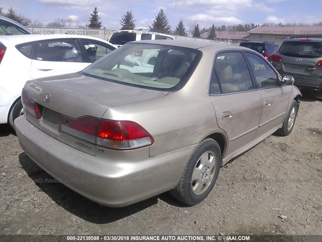 1HGCG16552A063692 - 2002 HONDA ACCORD EX GOLD photo 4