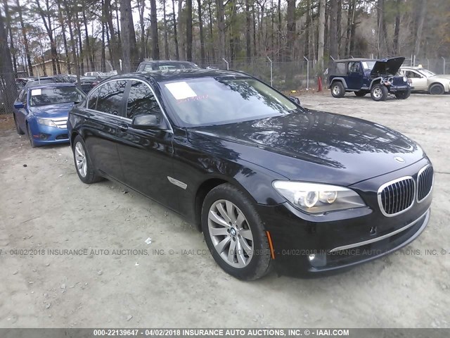 WBAKC8C59BC433529 - 2011 BMW 750 LXI BLACK photo 1