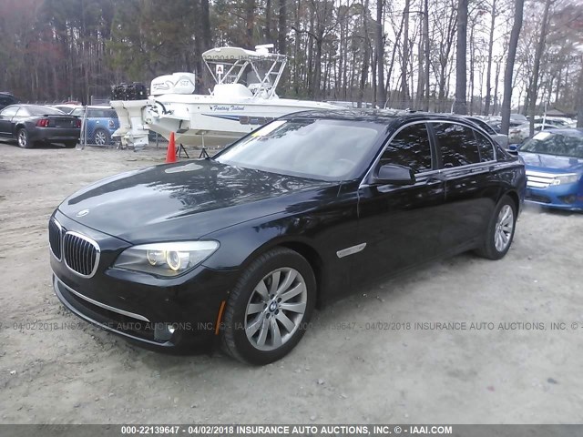WBAKC8C59BC433529 - 2011 BMW 750 LXI BLACK photo 2