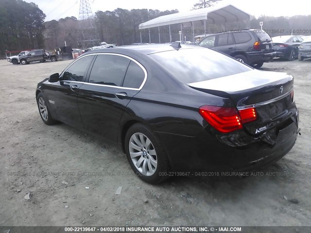 WBAKC8C59BC433529 - 2011 BMW 750 LXI BLACK photo 3