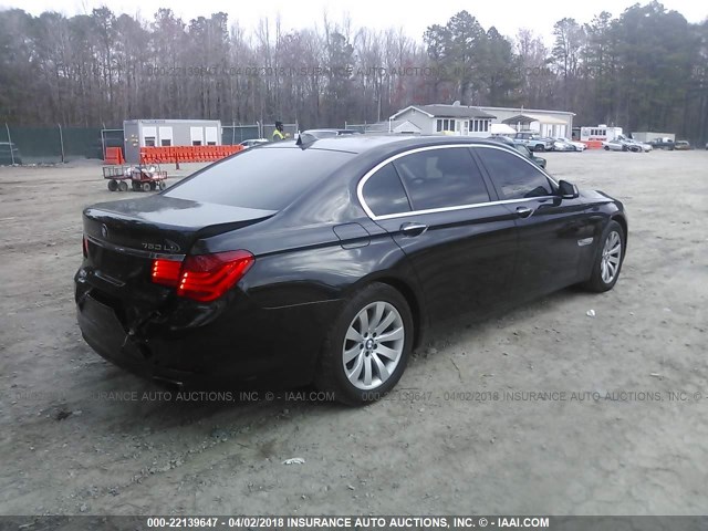 WBAKC8C59BC433529 - 2011 BMW 750 LXI BLACK photo 4