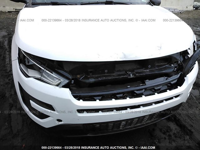 1FM5K8AR3GGA47175 - 2016 FORD EXPLORER POLICE INTERCEPTOR WHITE photo 6