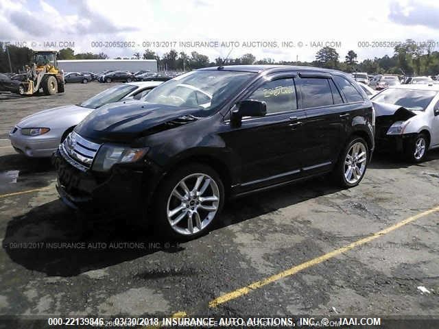 2FMDK4AC3ABA62337 - 2010 FORD EDGE SPORT Unknown photo 2