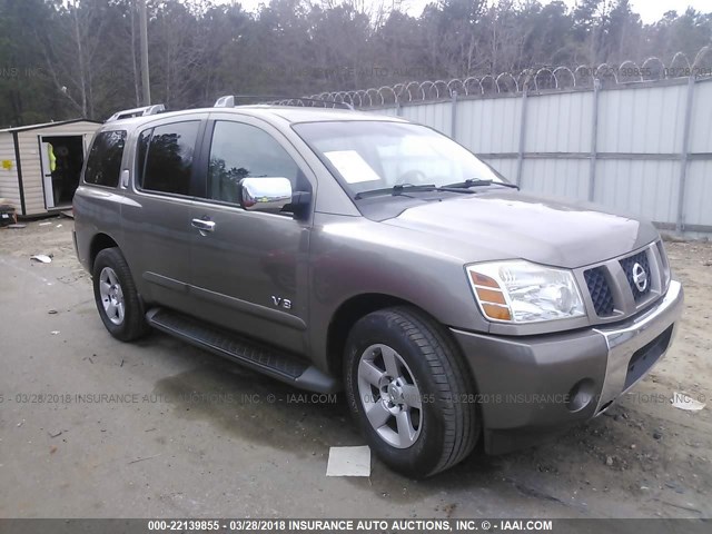 5N1AA08A97N702888 - 2007 NISSAN ARMADA SE/LE GOLD photo 1