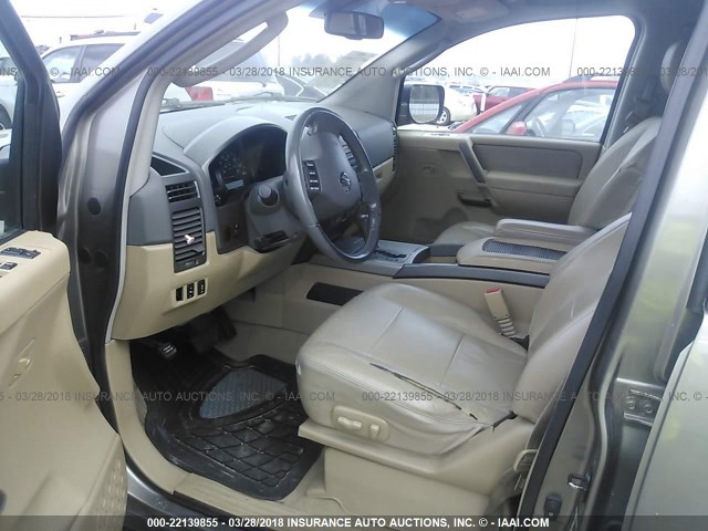 5N1AA08A97N702888 - 2007 NISSAN ARMADA SE/LE GOLD photo 5