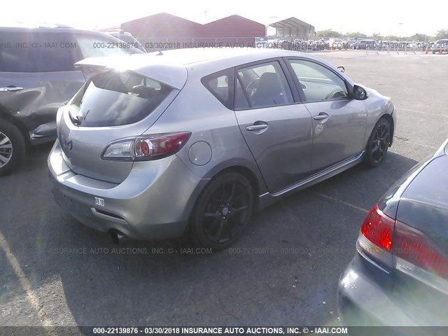 JM1BL1H36A1172758 - 2010 MAZDA SPEED 3 灰色 照片 4