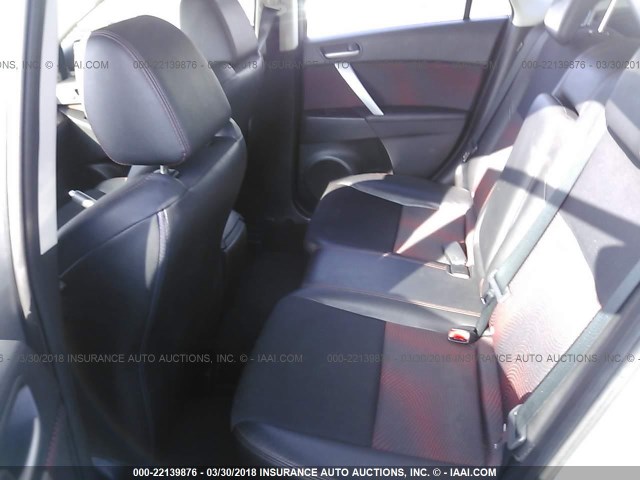 JM1BL1H36A1172758 - 2010 MAZDA SPEED 3 灰色 照片 8