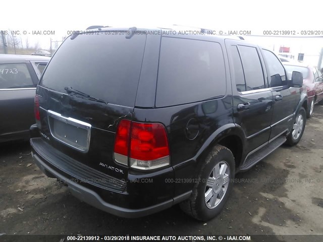 5LMEU68H45ZJ13159 - 2005 LINCOLN AVIATOR 黑色 照片 4