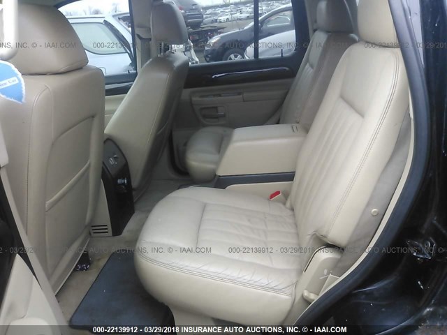 5LMEU68H45ZJ13159 - 2005 LINCOLN AVIATOR 黑色 照片 8
