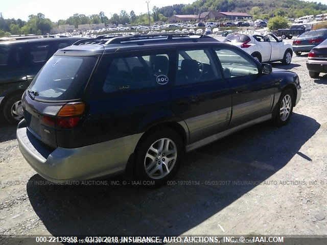 4S3BH675736656106 - 2003 SUBARU LEGACY OUTBACK AWP 蓝色 照片 4