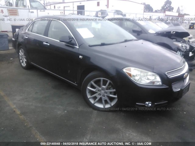 1G1ZK57748F195779 - 2008 CHEVROLET MALIBU LTZ 黑色 照片 1