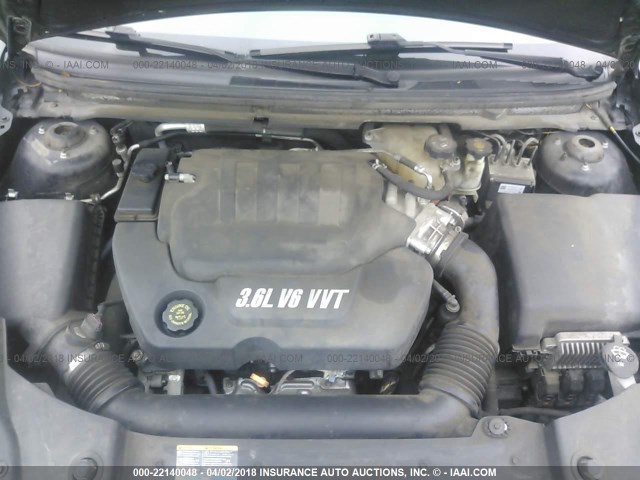 1G1ZK57748F195779 - 2008 CHEVROLET MALIBU LTZ 黑色 照片 10