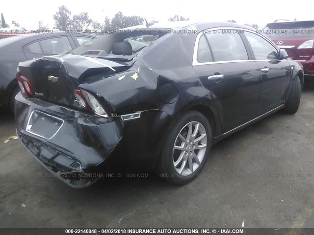 1G1ZK57748F195779 - 2008 CHEVROLET MALIBU LTZ 黑色 照片 4