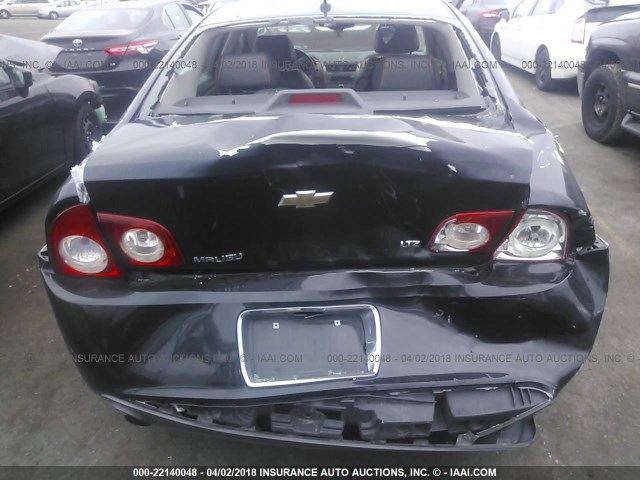 1G1ZK57748F195779 - 2008 CHEVROLET MALIBU LTZ 黑色 照片 6