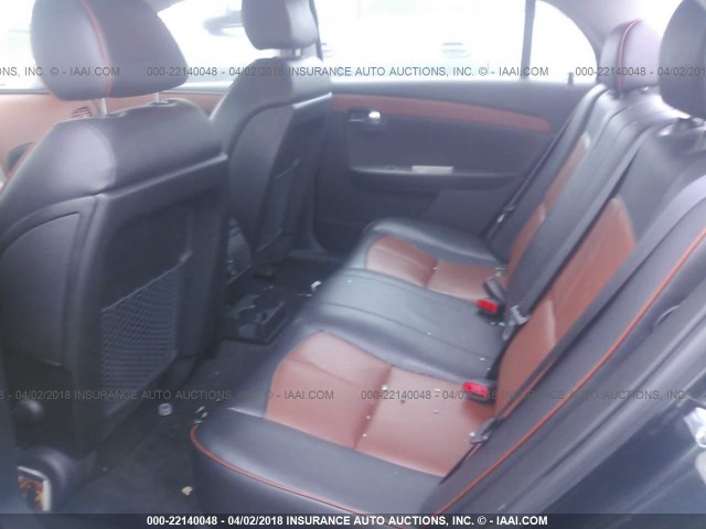 1G1ZK57748F195779 - 2008 CHEVROLET MALIBU LTZ 黑色 照片 8