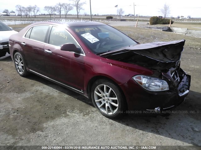 1G1ZK57749F242486 - 2009 CHEVROLET MALIBU LTZ 红色 照片 1