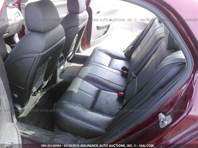 1G1ZK57749F242486 - 2009 CHEVROLET MALIBU LTZ 红色 照片 8