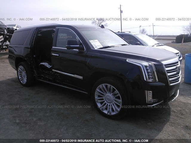 1GYS4KKJ7GR237728 - 2016 CADILLAC ESCALADE ESV PLATINUM BLACK photo 1