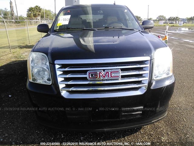 1GKFC13528R244226 - 2008 GMC YUKON HYBRID BLACK photo 6