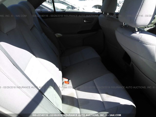 4T4BF1FK6GR571437 - 2016 TOYOTA CAMRY LE/XLE/SE/XSE GRAY photo 8