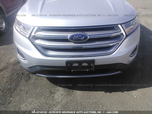 2FMPK4K88GBB22404 - 2016 FORD EDGE TITANIUM SILVER photo 6