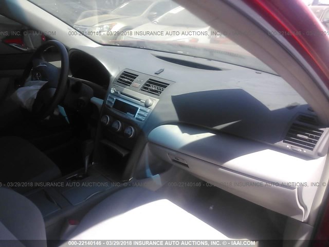 4T1BK3EK4AU105645 - 2010 TOYOTA CAMRY SE/LE/XLE 红色 照片 5