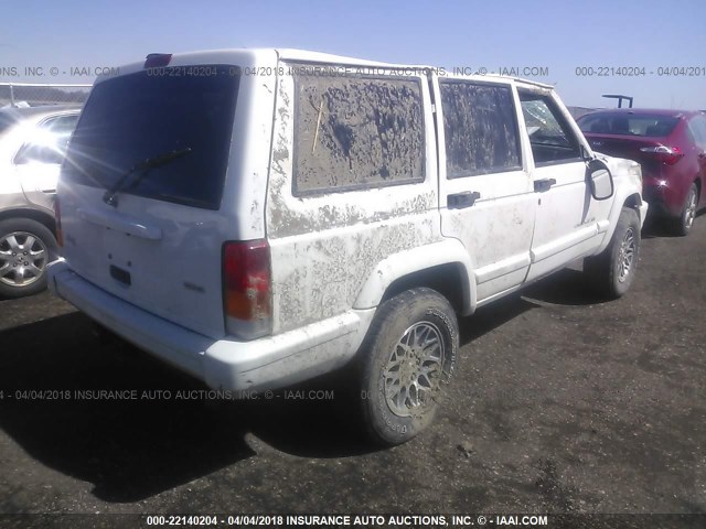 1J4FF78S7XL657985 - 1999 JEEP CHEROKEE LIMITED WHITE photo 4