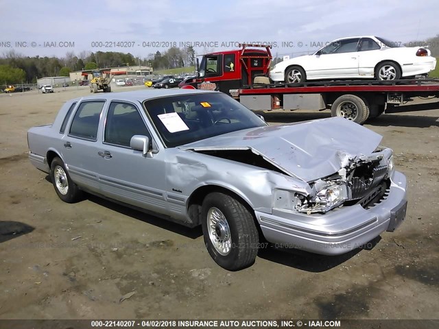 1LNLM81W3VY758342 - 1997 LINCOLN TOWN CAR EXECUTIVE SILVER photo 1