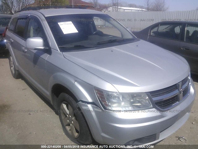 3D4PG5FV9AT105640 - 2010 DODGE JOURNEY SXT SILVER photo 1