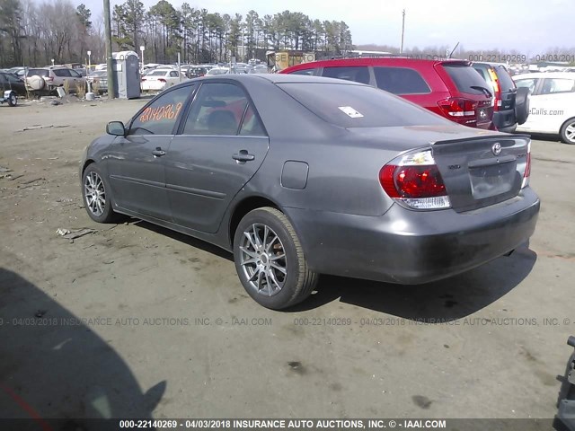 4T1BE32K15U579974 - 2005 TOYOTA CAMRY LE/XLE/SE 灰色 照片 3