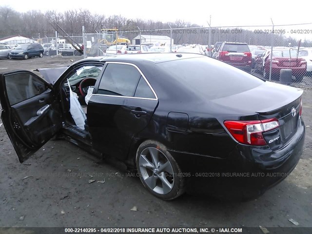 4T1BF1FK2EU462500 - 2014 TOYOTA CAMRY L/SE/LE/XLE 黑色 照片 3