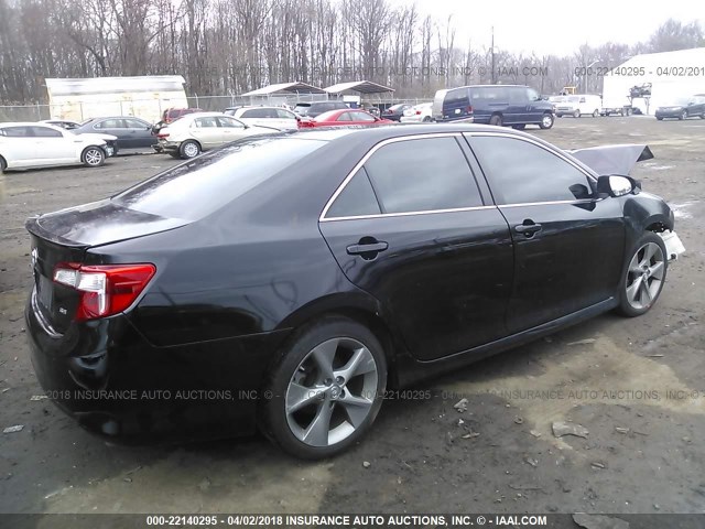 4T1BF1FK2EU462500 - 2014 TOYOTA CAMRY L/SE/LE/XLE 黑色 照片 4