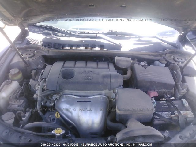 4T1BF3EK3BU677814 - 2011 TOYOTA CAMRY SE/LE/XLE BLACK photo 10