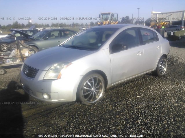 3N1AB61E08L677241 - 2008 NISSAN SENTRA 2.0/2.0S/2.0SL SILVER photo 2