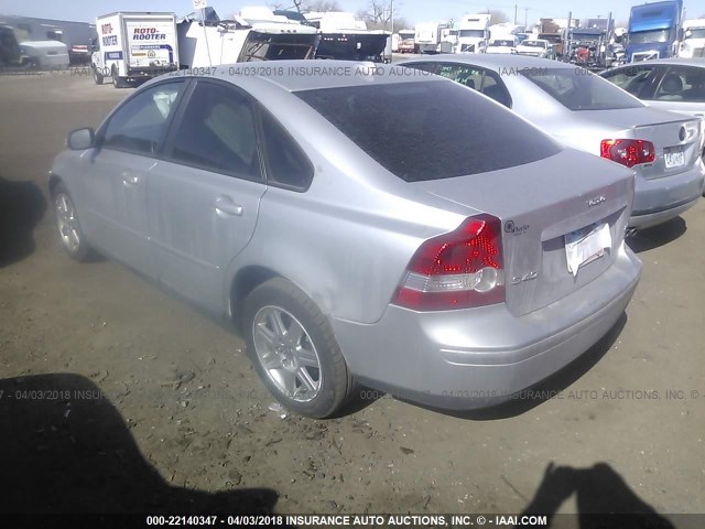 YV1MS382572305070 - 2007 VOLVO S40 2.4I SILVER photo 3